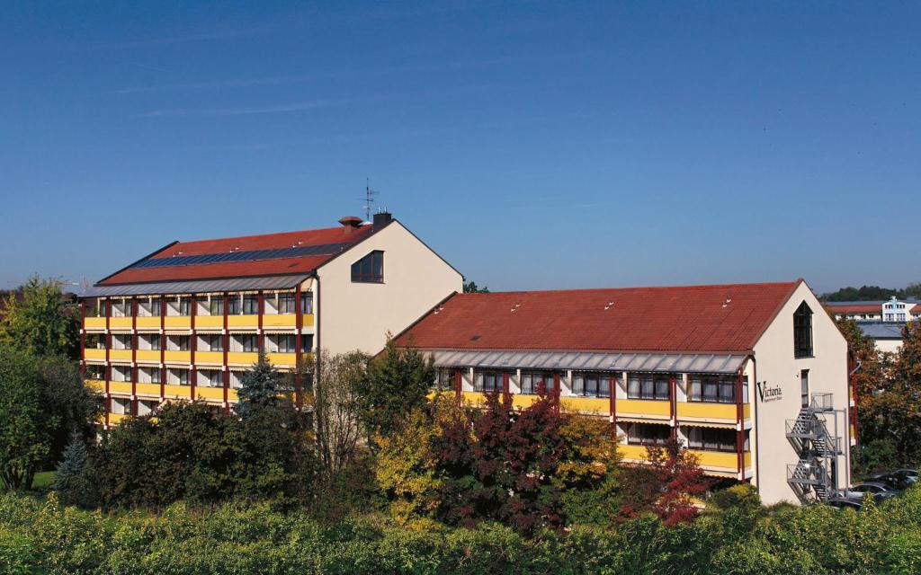 Appartment Hotel Victoria Bad Fussing Bagian luar foto